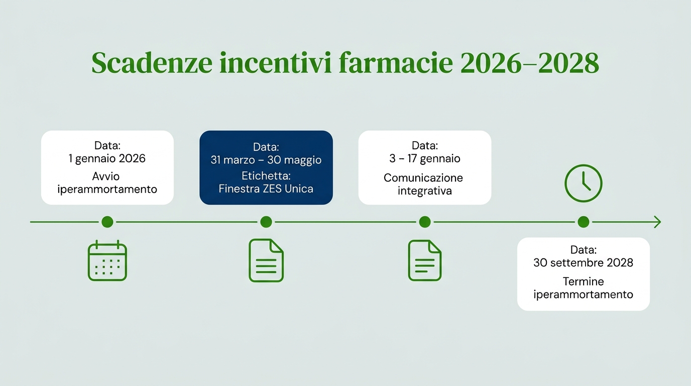 Grafico incentivi farmacie 2026